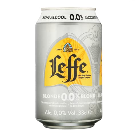 Leffe blonde à la pression