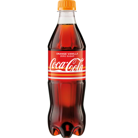 Gāz. dzēr. Coca-Cola Zero Orange Vanilla 0,5l