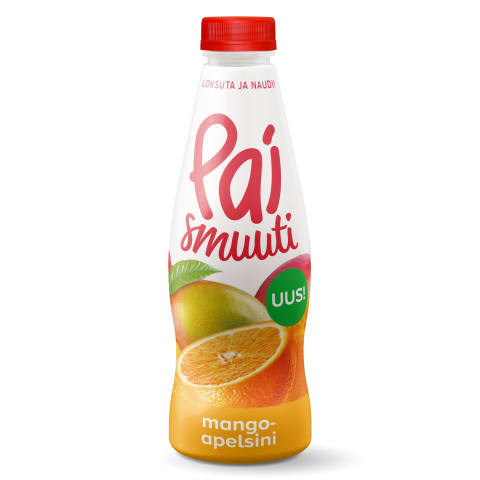 Smuuti mango ja apelsini, PAI, 750ml