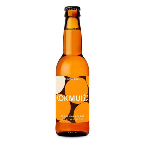 Alus Kokmuiža Belgian Style Ale 6,7% 0,33l
