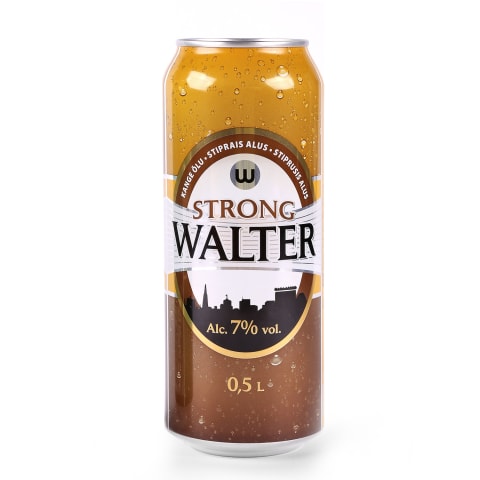 Stiprusis alus WALTER 7%, 0,5l