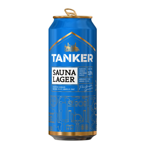 Sauna Lager, TANKER, 500 ml