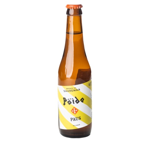 Õlu Pöide Paus 4,5%vol 0,33l pudel