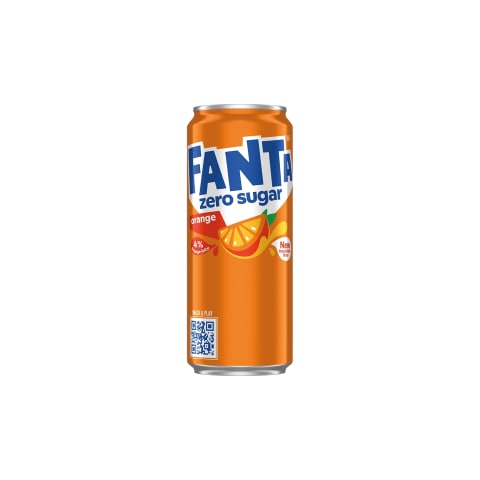 Karastusjook Fanta Orange Zero 0,33l