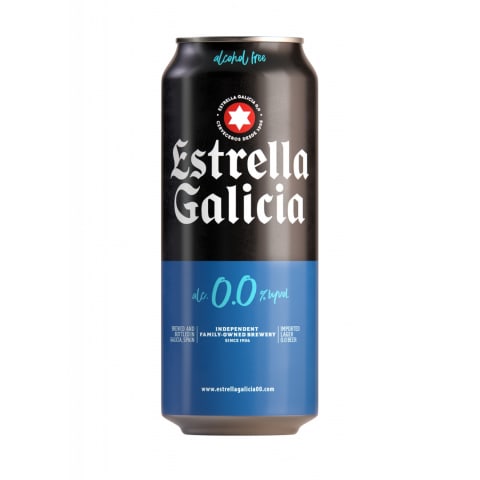 Nealkoholinis alus ESTRELLA GALICIA, 0,5 l