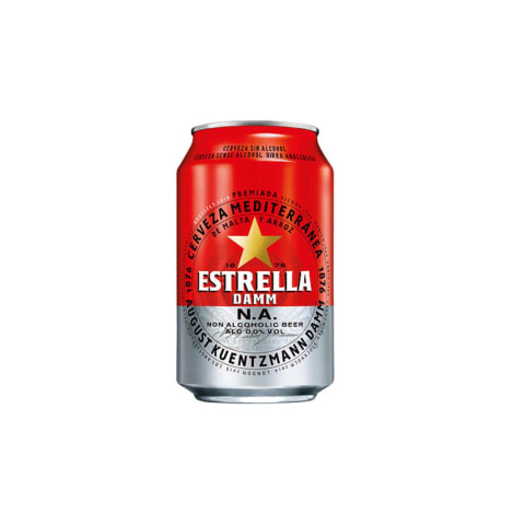 Alus Estrella Damm Barcelona bezalkohol.0,33l