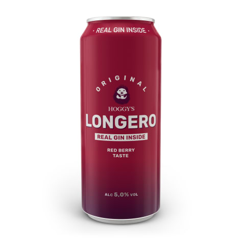 Muu al.jook Hoggys Longero Red Berry 5% 0,5l