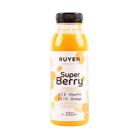 Sula smiltsērkšķu Super berry BIO 330ml