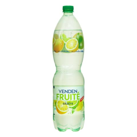 Ūdens ar citrona, laima garšu gāzēts 1,5l