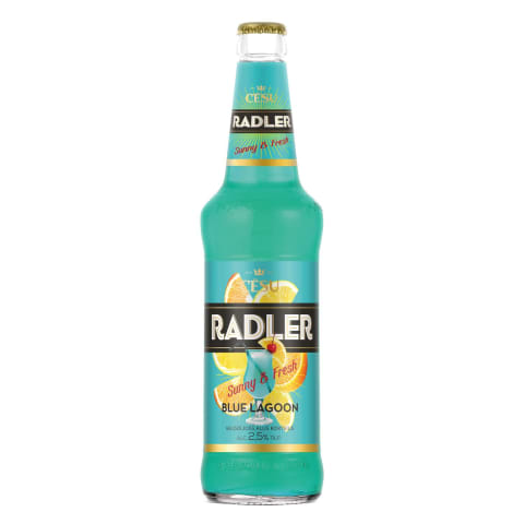 Alus dzēriens Radler Blue Lagoon 2,5% 0,5l