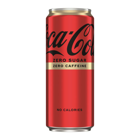 Karastusjook Coca-Cola Zero Sugar Zero Caffeine 0,33l