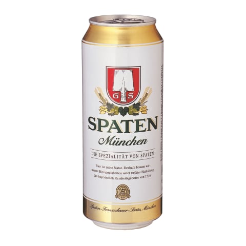 Õlu Spaten Hell 5,2%vol 0,5l purk