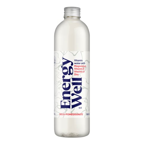 Värska Energy Well vitamiinivesi 0.568L goij-granaatõun