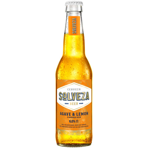Õlu Solveza Agave & Lemon Beer 6%vol 0,33l pdl