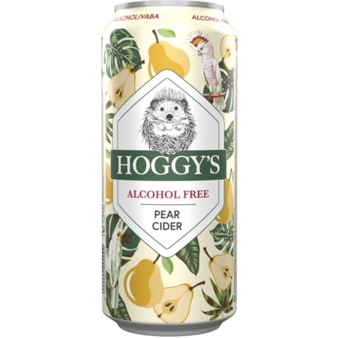 Alkoholivaba siider Pear, HOGGY'S, 500 ml