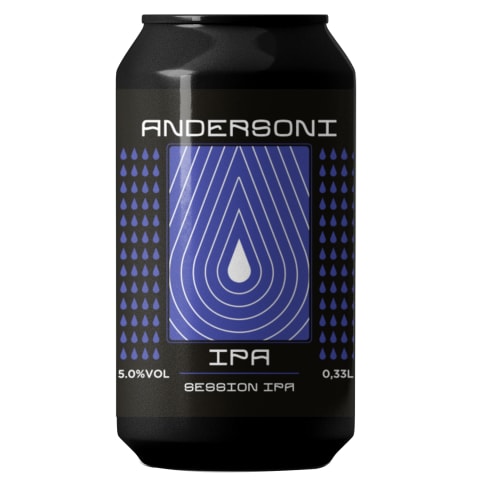 Õlu Andersoni IPA 5%vol 0,33l prk