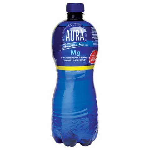 Karboniseeritud vesi magneesiumiga Aura 0,75l