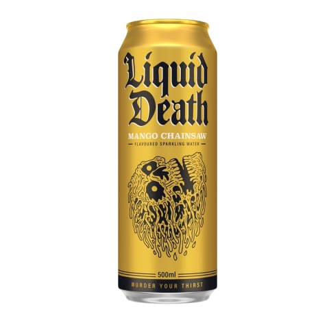 Karboniseeritud vesi mangomaitseline Liquid Death 0,5l