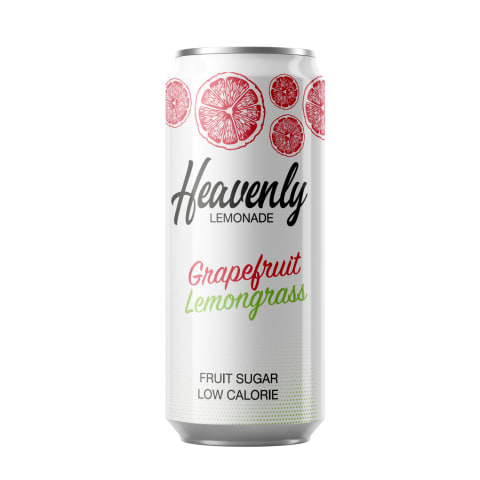 Karboniseeritud karastusjook greibi-sidrunheinamaitseline Heavenly Lemonade 0,33l purk