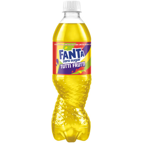 Karboniseeritudkarastusjook Fanta Tutti Frutti Zero magusainetega  500ml