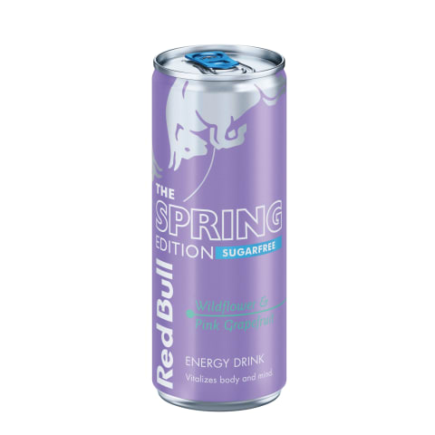 Energiajook Red Bull Spring Edition Wildflower suhkruvaba magusainetega 0,25l purk