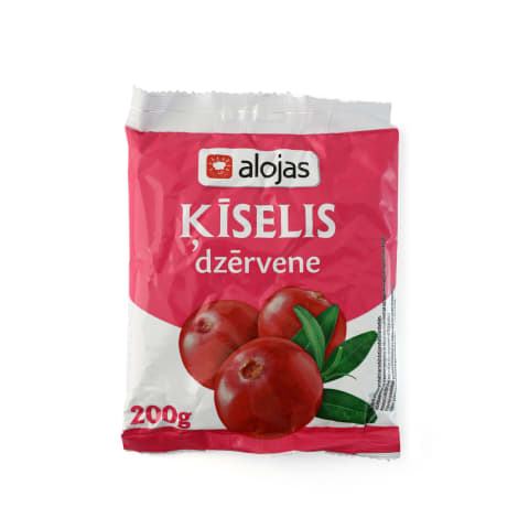 Spanguolių skonio kisielius ALOJAS, 200 g