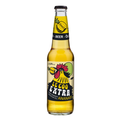 Õlu A. Le Coq Extra Ananass 4%vol 0,33l
