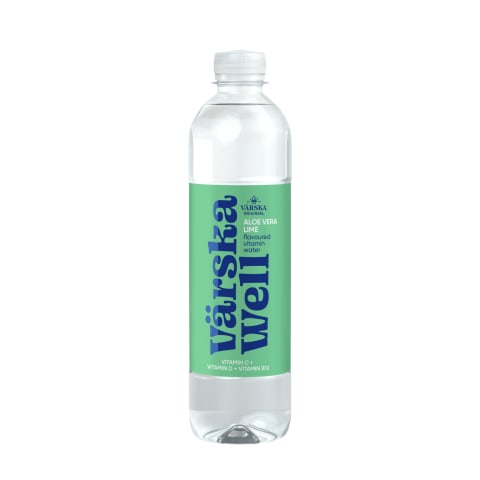 Vitamiinivesi Värska Well aloe vera-laim 0,568l