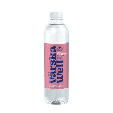 Värska Energy Well vitamiinivesi 0.568L goij-granaatõun