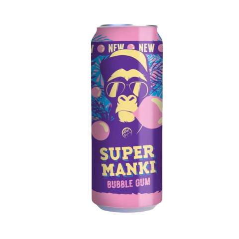 Karastusjook Super Manki Bubble Gum 0,33l prk
