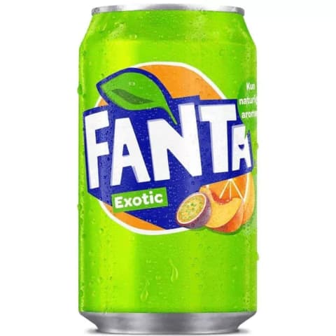 Karastusjook troopiliste puuviljade maitseline Exotic Fanta 0,33l