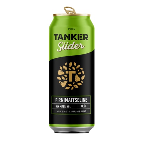 Siider Tanker pirnimaitseline siider 4,8%vol 0,5l