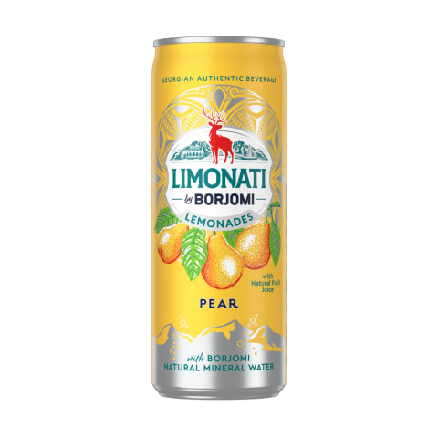 BORJOMI Karastusjook Limonati pirn 0,33l (purk)