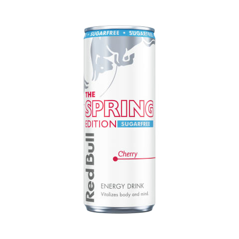 Energiajook Spring Edition Cherry Red Bull suhkruvaba 0,25l