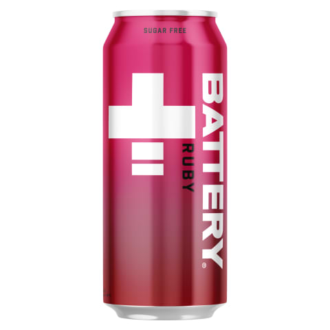 Energiajook Pomegrante-Raspberry Battery suhkruvaba 0,5l