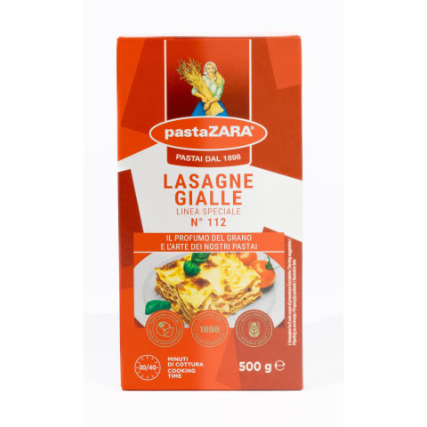 Lazanjas plāksnes PastaZara 500g