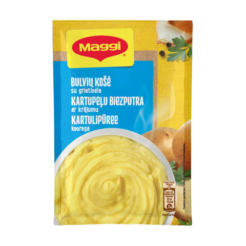 Bulvių košė su grietinėle, MAGGI, 35g