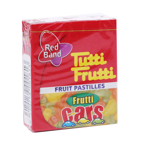 Želejkonfektes Red Band Tutti Frutti Cars 15g