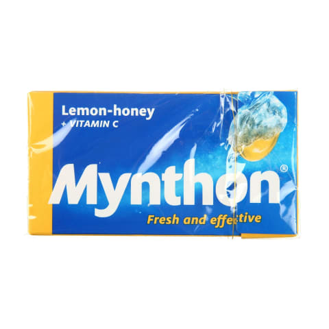 Pastilas Mynthon citrona medus 34g