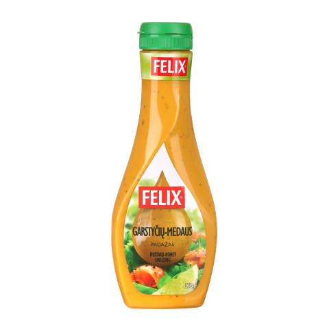 Garstyčių ir medaus padažas FELIX, 375g