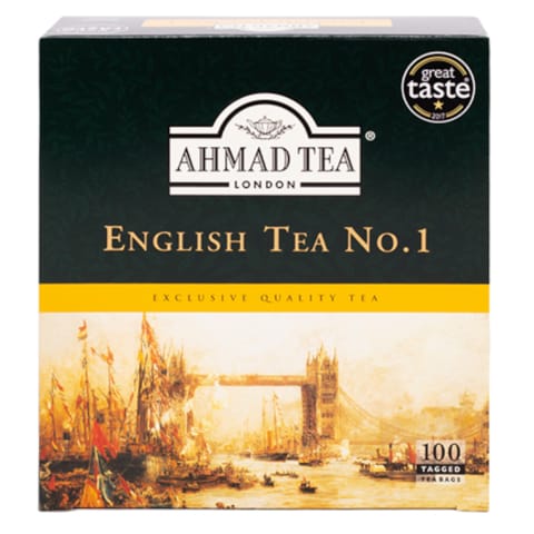 Melnā tēja Ahmad Tea English Nr.1 100x2g