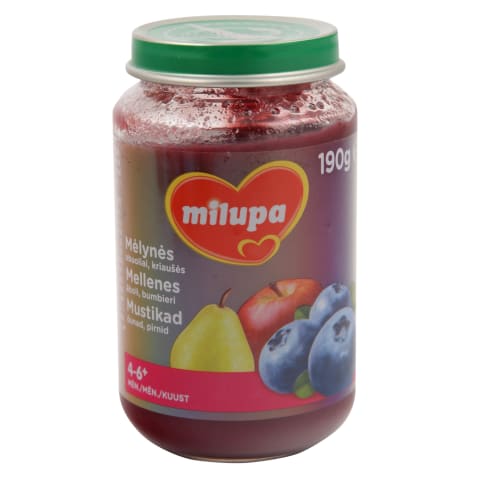 Biezenis Milupa mell.ābol.bumb.4-6m,190g
