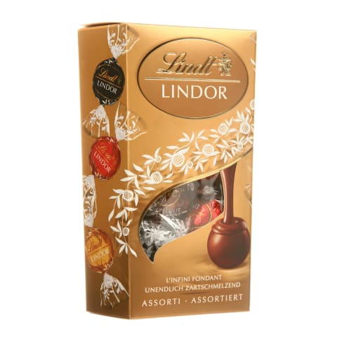Šokoladinių rutuliukų rinkinys LINDOR, 200g