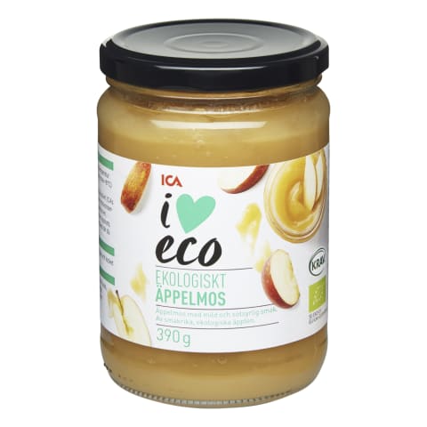 Ekologiška obuolių tyrė I LOVE ECO, 390 g