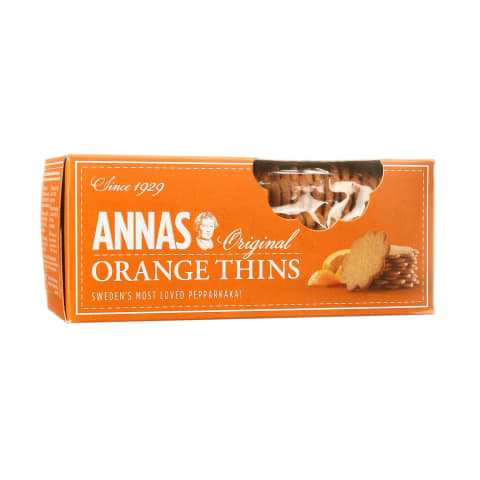 Apelsinų skonio sausainiai ANNAS, 150 g