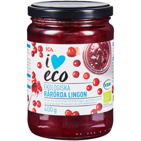 Ievārījums I Love Eco brūkleņu 400g