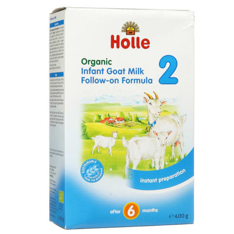 Ekol. ožkų pieno mišin. HOLLE 2, 6 mėn, 400 g