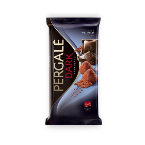 Tumšā šok. Pergale ar trifeļu pildījumu 100g
