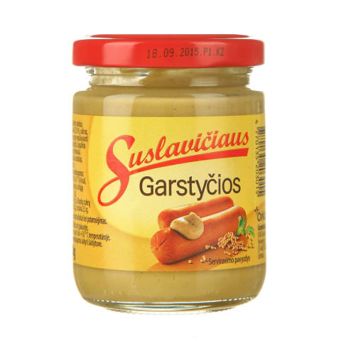 SUSLAVIČIAUS garstyčios, 160g