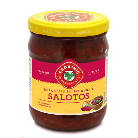 Burokų salotos KĖDAINIŲ KONSERVAI, 480g